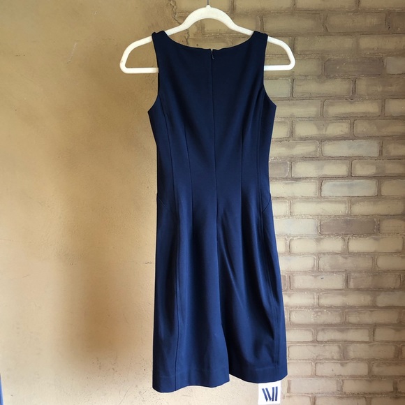 NWT MM Lafleur Lydia Sheath Dress Galaxy Blue - Picture 5 of 7